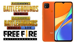 xiaomi redmi 9c gaming test & review | pubg mobile | pubg lite | garena free fire