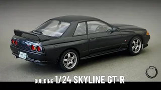 Building 1/24 TAMIYA Skyline GT-R (R32)