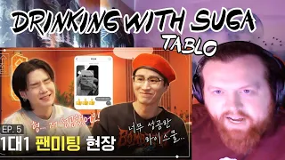 SUGA INTERVIEWS HARU'S DAD?? || First time Reaction to Suchwita Ep 5 TABLO