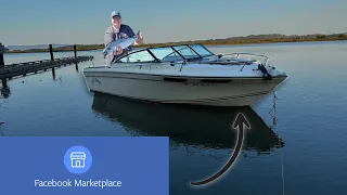 We bought a $250 Facebook Marketplace boat