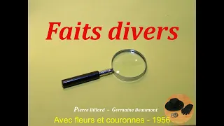 Faits divers  - Avec fleurs et couronnes