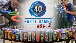 The 40 Greatest Party Games (Minute to Win It Games & More!)[Part 2]