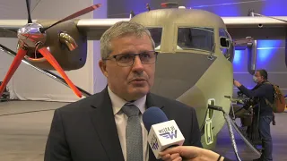 PZL Mielec i Sierra Nevada Corporation (SNC) prezentują samolot M28 SOMA.