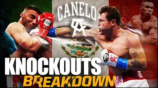 Canelo Alvarez KO technique Breakdown 🥊