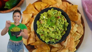 CHIPS and GUACAMOLE at Home, Better Than Any Mexican Restaurant!!!