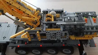 M.W. Brick Lego 42009 MOC, 9 Achsen, 10 Motoren, 90cm lang, 110cm hoch