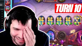 Turn 5 Quest into Turn 10 Ridiculous Board, Easiest Game | Dogdog Hearthstone Battlegrounds