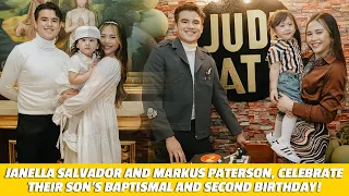 Janella and Markus, celebrate their son's baptismal and second birthday! | Star Magic Inside News