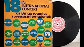 18 In International Concert - Coletânea Pop Internacional - (Vinil Completo - 1975) - Baú Musical