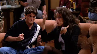 Friends: Chandler's First breakup with Janice