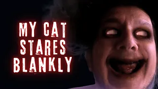 My cat stares blankly | Short Horror Film