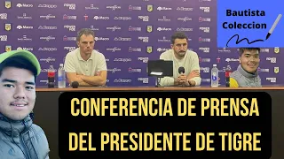 Conferencia de prensa de Martin Suarez y Guido Pericoli - Club Atletico Tigre |Bautista Kozima