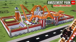 How to build an amusement park in Minecraft