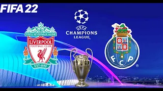 FIFA 22 | Liverpool vs FC Porto - UCL UEFA Champions League 2021/22 - Full Match & Gameplay