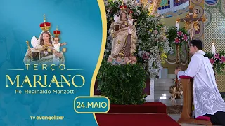 Quarta-Feira: Mistérios Gloriosos | Terço Mariano com @PadreManzottiOficial | 24/05/23
