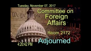 Hearing: "Russia: Counterterrorism Partner or Fanning the Flames?"