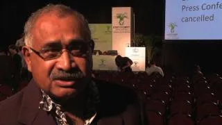 Samuela Saumatua Fiji - Speaking at COP17 in Durban, South Africa