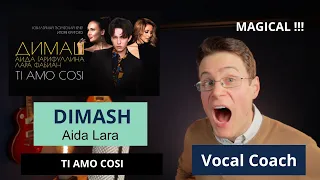 Vocal Coach Reacts to Dimash "Ti Amo Cosi" ft. Aida Garifullina, Lara Fabian
