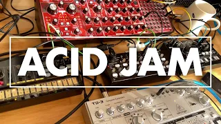 ACID JAM // TD-3, volca kick, volca beats, TD-3, NEUTRON, SQ-1