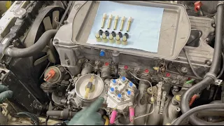 Bosch K-Jetronic Fuel Injector Removal Testing Resealing Replacement