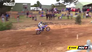 Dan Banks 34 Holeshots at the 2018 Australian MX Nationals Round 1 Newry Victoria