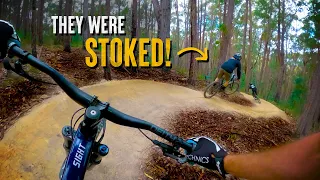 I built a MTB trail and these guys killed it!