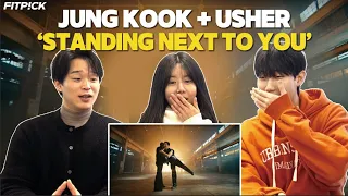 [Eng] 정국(Jung Kook) & 어셔 'Standing Next to You' 퍼포먼스 영상 REACTION I FITPICK