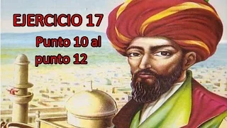 Ejercicio 17. Punto 10 al punto 12 - Libro Álgebra de A. Baldor