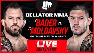 🔴 LIVE - BELLATOR AO VIVO - BELLATOR 273 RYAN BADER vs VALENTIN MOLDAVSKY