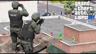 GTA 5 LSPDFR #564 | Counter Assault Sniper Swat Team | Police Station Under Attack