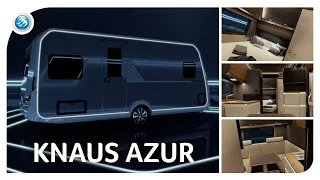 KNAUS AZUR - Grenzenloses Interieur-Design im neuen Luxus Wohnwagen
