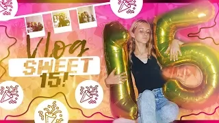 VLOG:ДЕНЬ РОЖДЕНИЯ/ 15 ЛЕТ