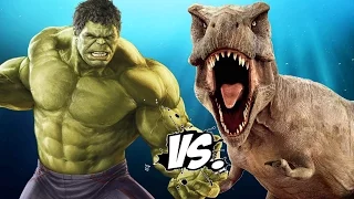 HULK VS T-REX - EPIC BATTLE