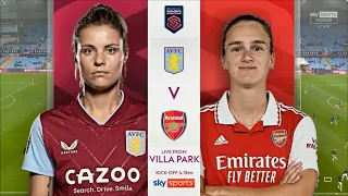 WSL 2022/23. Matchday 9. Aston Villa vs Arsenal (12.11.2022)