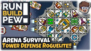 Arena Survival Action Roguelite TOWER DEFENSE? | Let's Try Run Build Pew!