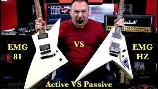 EMG 81 vs EMG HZ HA Active vs Passive