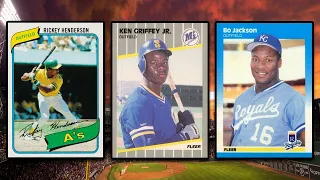 Top 50 Highest Selling 1980s Baseball Cards!