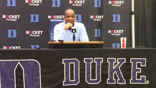 THI TV: Hubert Davis Post-Duke Press Conference