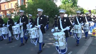 Mourne Young Defenders@County Down Junior Orange Parade Kilkeel 25-5-24 Clip2 HD