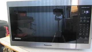 MICROWAVE PANASONIC INVERTER  MODEL NN-SC668S NO CALIENTA