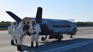 Top Secret Air Force Spaceplane Lands with Sonic Boom After Two Years in Orbit