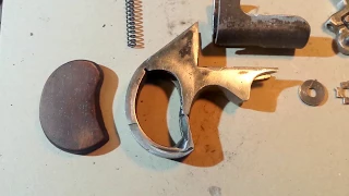 Derringer pistol handmade