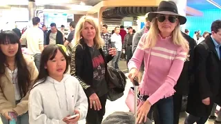 Laeticia Hallyday Says Life Without Johnny 'Is So Hard' As She Meets Her Mom At LAX Airport