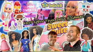 The Toy Insider's Sweet Suite '22 VLOG: ALL NEW Dolls, Toys & Games *MGA, Mattel, Just Play & MORE!*