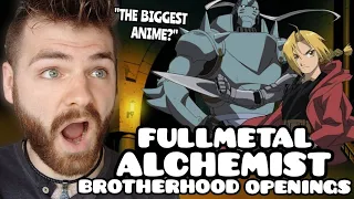 WHY AM I CRYING??!! | "FULLMETAL ALCHEMIST BROTHERHOOD Openings (1-5)" | New Anime Fan | REACTION!