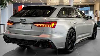 2023 Audi RS6 (600hp) - Sound, Interior and Exterior in Details