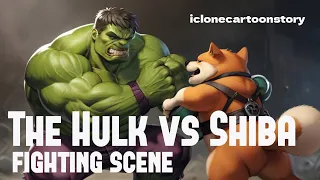 Marvel The Hulk vs Shiba Inu! iClone 8, Unreal Engine 5!