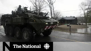 Canadian military joins flood relief efforts in Ontario