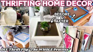 *NEW* HOME DECOR THRIFTING! 🖼️ $20 DIY THRIFT FLIP | Home Decor On A Budget | Thrift Shopping