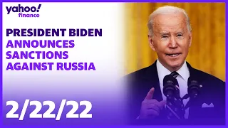 President Biden announces new sanctions against Russia